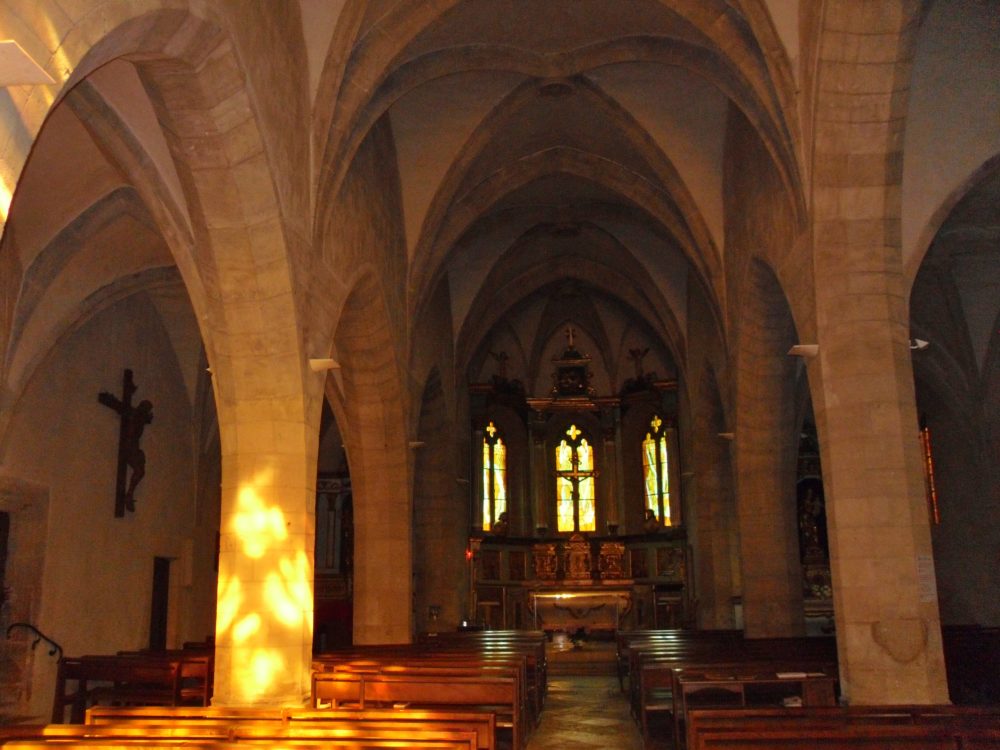église d'Estaing - intérieur