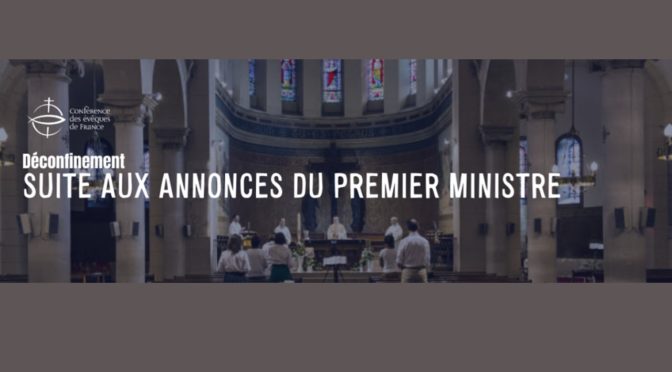 Mardi 28 avril 2020 : Communiqué des évêques de France