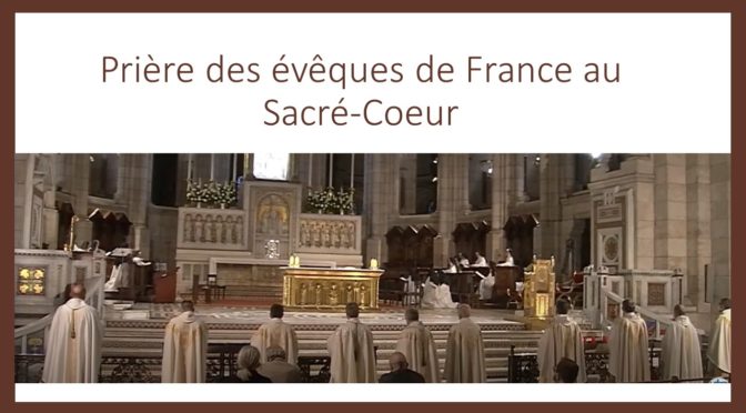 Assemblée plénière de juin 2020 des évêques de France au Sacré-Coeur