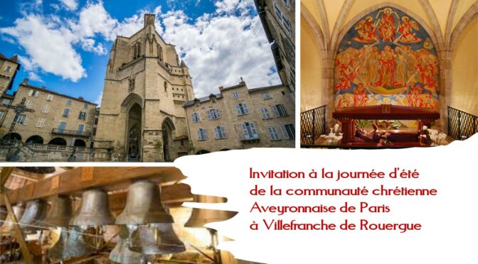Invitation de la communauté chrétienne Aveyronnaise de Paris
