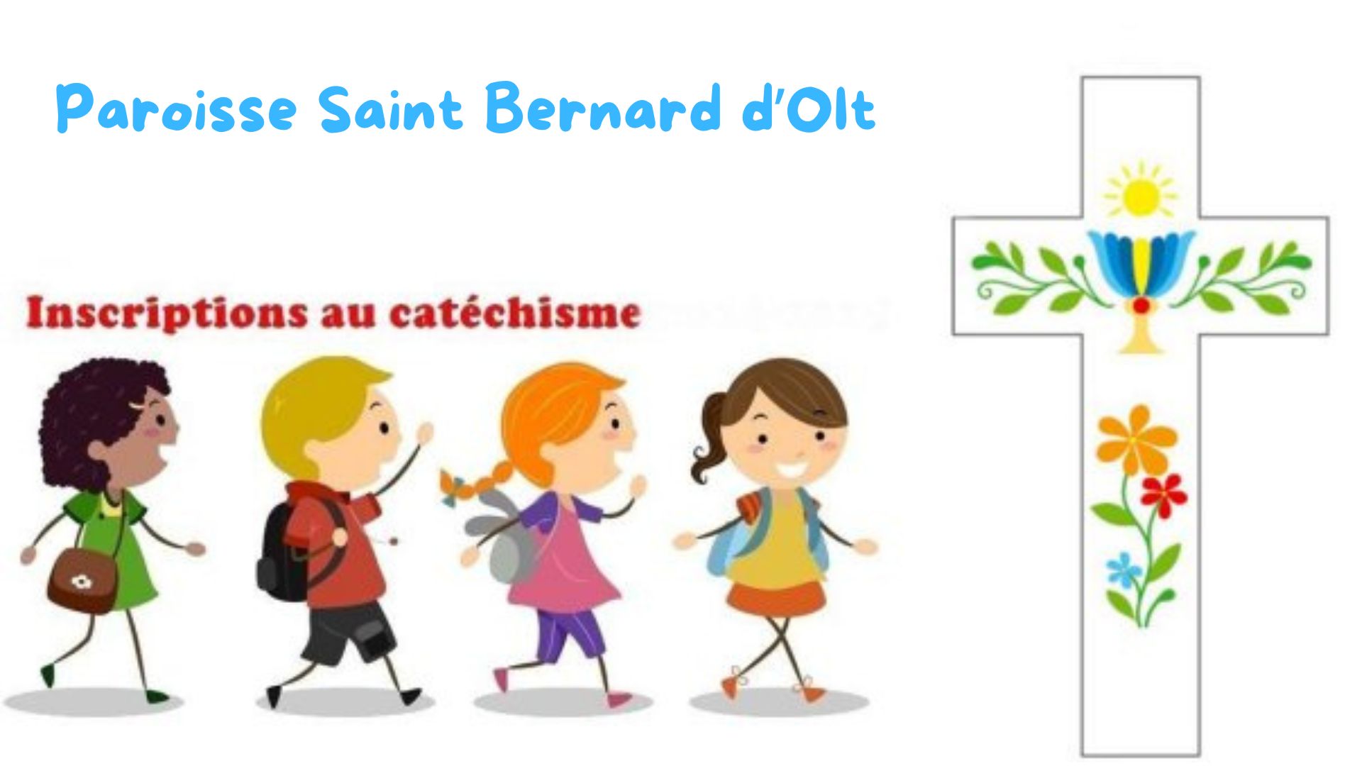 Page De Garde Catéchèse Archives des informations utiles - Site de la Paroisse Saint Bernard d'Olt